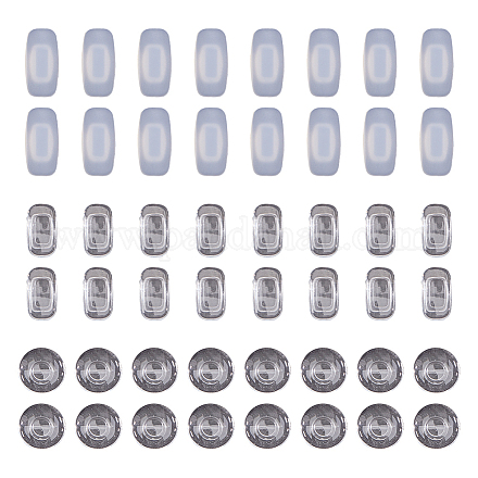 24 комплект 3-х стильных силиконовых носоупоров для очков FIND-GF0004-33-1