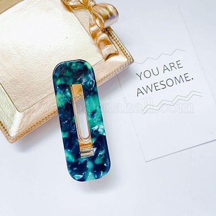 Модная заколка из ацетата с каплевидной челкой – элегантная ST8505492-1