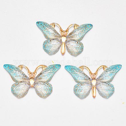 Прозрачные акриловые подвески&nbsp;LS-TACR-R140-08G-1