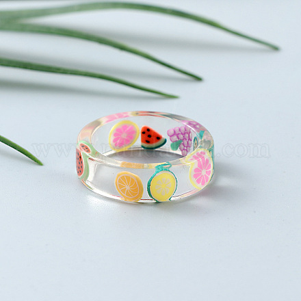 Прозрачные кольца из смолы для женщин WG107A9-19-1