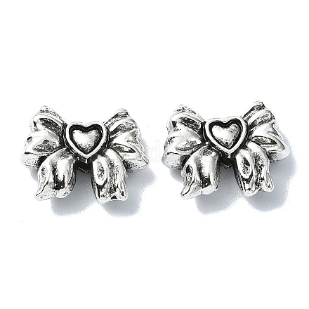 Сплавочные овальные бусины тибетского стиля &nbsp;TIBEB-F065-07AS-10-1