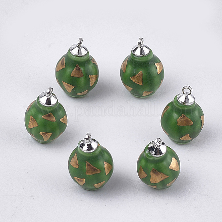 Фарфора ручной работы подвески PORC-T002-116B-1