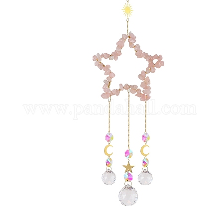 Натуральная крошка из розового кварца&nbsp;PW-WG25242-03-1