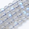Natural Labradorite Beads Strands, Round, 5mm, Hole: 1mm, about 84pcs/strand, 15.7 inch(40cm)