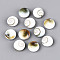 Natural Shiva Eye Shell Beads, Rondelle, Seashell Color, 10x4.5~5mm, Hole: 0.9~1mm