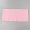 Cotton Ribbing Fabric for Cuffs, Waistbands Neckline Collar Trim, Pink, 650x235x1mm