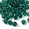 K9 Glass, Imitation Austrian Crystal Beads, Grade AAA, Faceted, Round, Teal, 6mm, Hole: 0.7~0.9mm