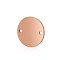 304 Stainless Steel Links Connectors, Manual Polishing, Flat Round, Rose Gold, 10x1mm, Hole: 1mm