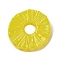 Resin Imitation Fruit Model, Artificial Fruit Slices, Pretending Prop Decorations, Pineapple, 24.5x25x6.5mm