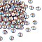 Preciosa&reg Crystal Hotfix Flatback Stones, Czech Crystal, Round(438 11 612 Chaton Rose VIVA 12 &reg), 70030 200 Rose Peach AB, SS16(3.8~4mm)