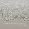 MIYUKI 3.4mm Drop Beads, Japanese Seed Beads, Transparent Colours, (DP131) Crystal, 3.4x3mm, Hole: 0.65mm, about 900pcs/50g