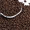 Baking Paint Glass Seed Beads, Round Hole, Peanut, Coconut Brown, 3.5x6x3.5mm, Hole: 0.9mm, about 3750pcs/pound