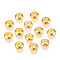 Golden Brass Rondelle Spacer Beads, Cadmium Free & Lead Free, 5x2mm, Hole: 1~1.5mm