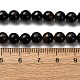 Нити железных бусин натурального синего тигрового цвета G-G286-A02-6mm-5