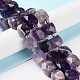 Природный аметист нитей бисера G-B065-A02-2