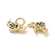 Латунные микро проложить кубического циркония подвески KK-E068-VF137-3