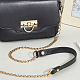 Цепочки для кошельков из искусственной кожи и сплава FIND-WH20033-034F-LG-6