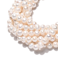 Нити из натурального культивированного пресноводного жемчуга PEAR-N026-02