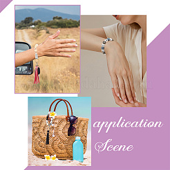 Наборы для изготовления брелока со словом «любовь» DIY-PH0008-76