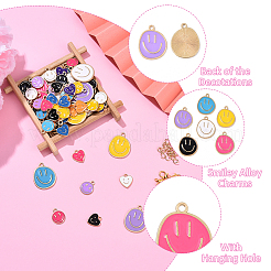 Набор для самостоятельного изготовления подвесного украшения в виде улыбающегося лица&nbsp;DIY-YW0017-56