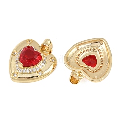 Латунные микро проложить кубического циркония подвески&nbsp;KK-H257-05G-03