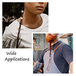 400шт 2 стиля бусины из натурального дерева WOOD-CD0001-32