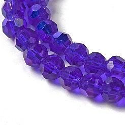 Гальванизируйте прозрачное стекло бисер нитей&nbsp;EGLA-A035-T3mm-L06