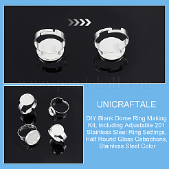 Набор для самостоятельного изготовления пустого купольного кольца DIY-UN0004-76