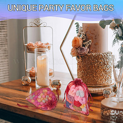 50 шт. мешочки из органзы для хранения ювелирных изделий&nbsp;OP-TA0001-16D