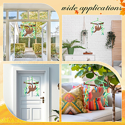 Dit незаконченный деревянный подвесной ленивец вязание наборы для творчества TOOL-GL0001-13