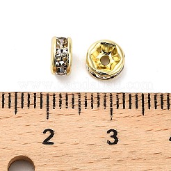 Разделительные бусины из хирургической нержавеющей стали 316 со стразами&nbsp;LS-X-STAS-L285-001G-01-1