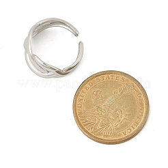 Кольца-манжеты из нержавеющей стали 304 для женщин&nbsp;RJEW-G338-25P