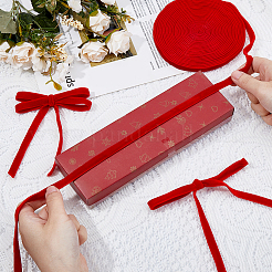 12.5 ярд двусторонней бархатной ленты OCOR-DC0001-20A