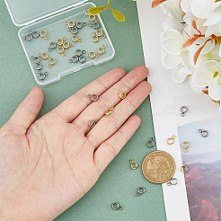 40 шт. 2-х цветные дужки из нержавеющей стали 304 STAS-FH0002-12