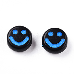 Непрозрачные акриловые бусины для рукоделия&nbsp;X-MACR-T009-14