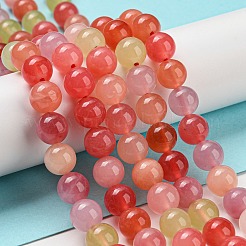 Природный агат бисер нитей G-Z041-A01-02