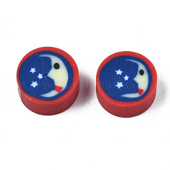 Бусины из полимерной глины  CLAY-N009-036