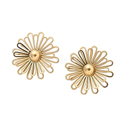 Серьги-гвоздики из нержавеющей стали 304 EJEW-Z098-19G