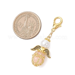 Подвески из светящегося акрила и стеклянных бусин ручной работы&nbsp;HJEW-MZ00379-02