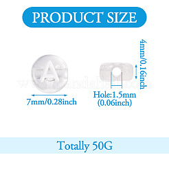 50 г прозрачных акриловых бусин&nbsp;TACR-TA0001-21