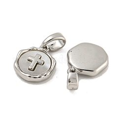 Подвески из латунных ракушек KK-G490-35P