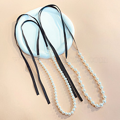 Женские бусины из пластикового жемчуга 8 мм&nbsp;WH-WG536FD-01