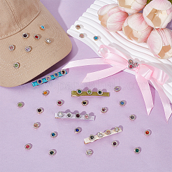 192 шт. 24-х цветные пришивные стразы RB-GA0001-07