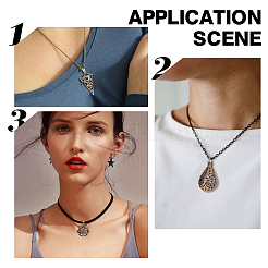 10 шт. 5 стиля латунных подвесок с полой клеткой KK-SC0003-06