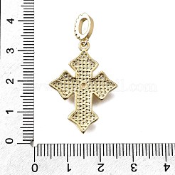 Латунные эмалированные европейские подвески с подвесками KK-B136-09G-01