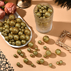 160 шт. 10 вида блестящих пенопластовых шариков&nbsp;DIY-SP0005-58B