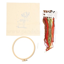 Наборы ковриков для вышивки своими руками в рождественском стиле DIY-P021-B05