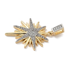 Латунные микро проложить кубического циркония подвески&nbsp;LS-KK-F909-01G-01