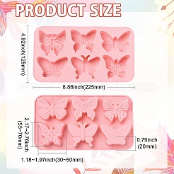 2шт силиконовые Молды для бабочек&nbsp;ST-CJ0043-015