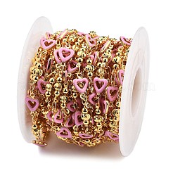 Латунные сердечные цепи KK-D368-03G-E